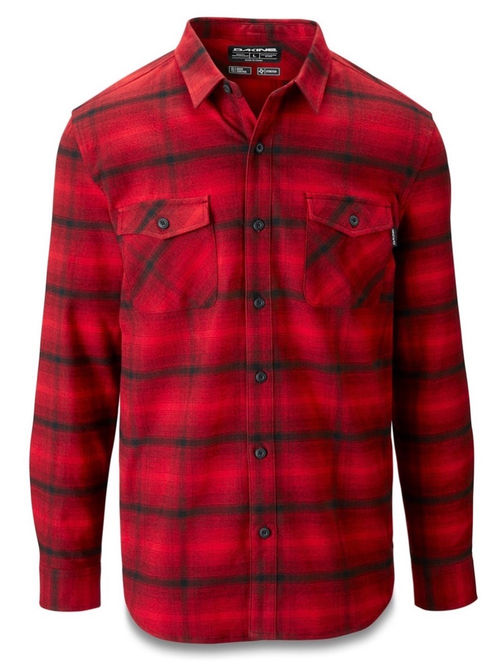 New Dakine Underwood Heavy Fannel Shirt L